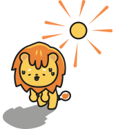 광주대학교 캐릭터의 더위