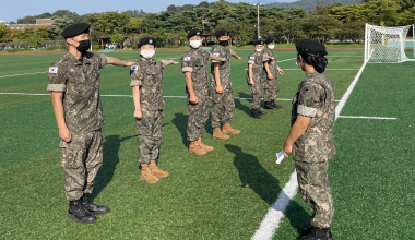 교내교육(제식)